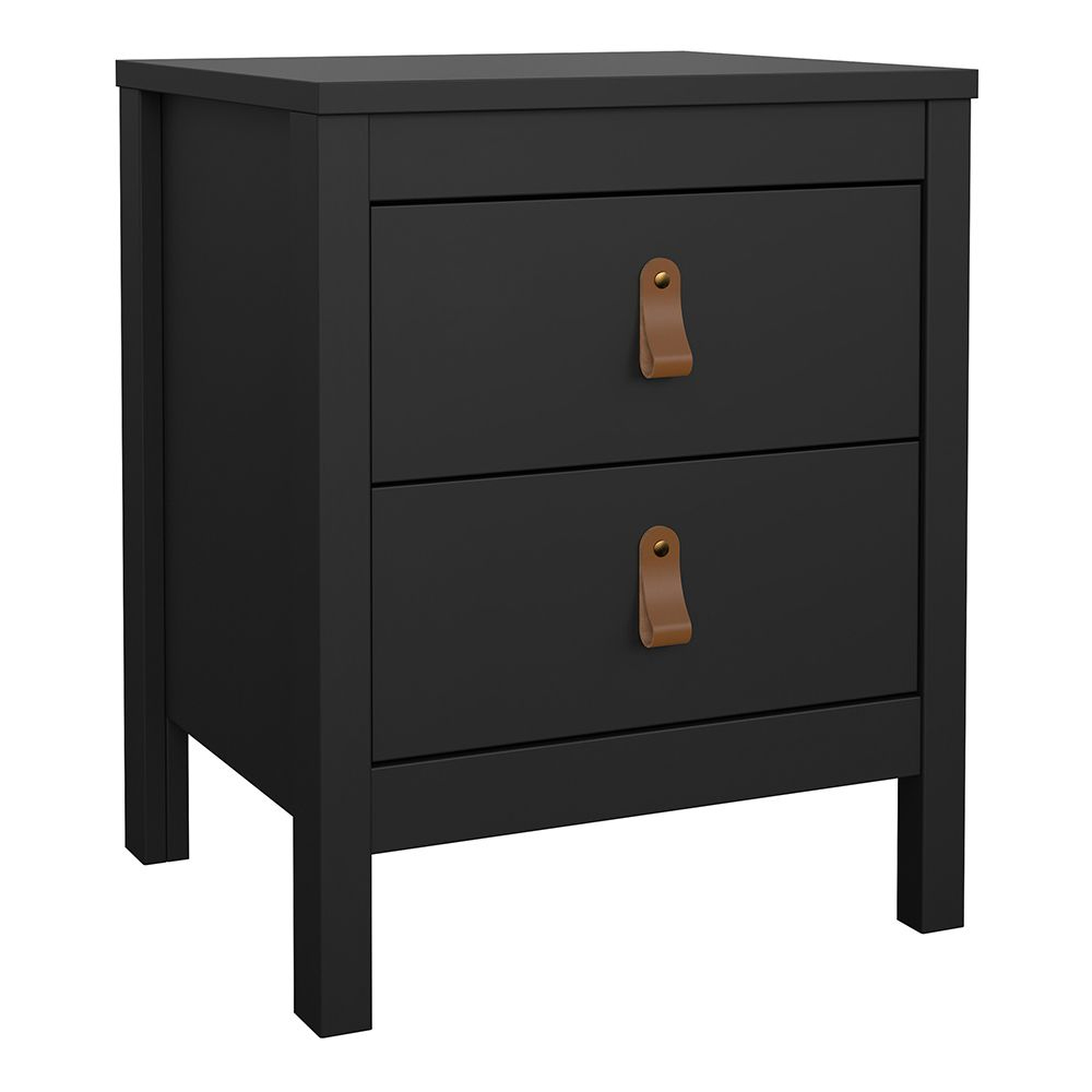 Butler Wooden Bedroom Set With 2 Doors Wardrobe In Black