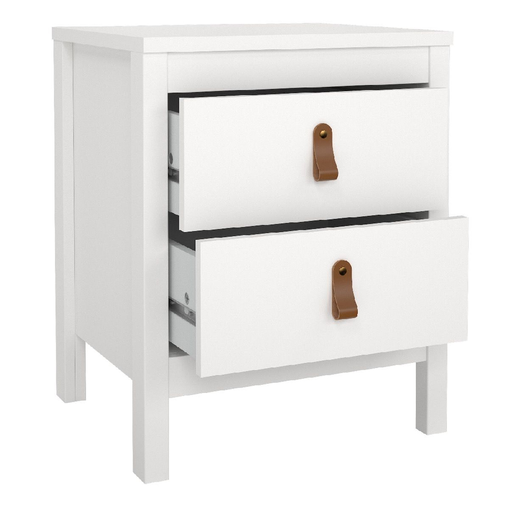 Butler Wooden Bedroom Set With 2 Doors Wardrobe In White