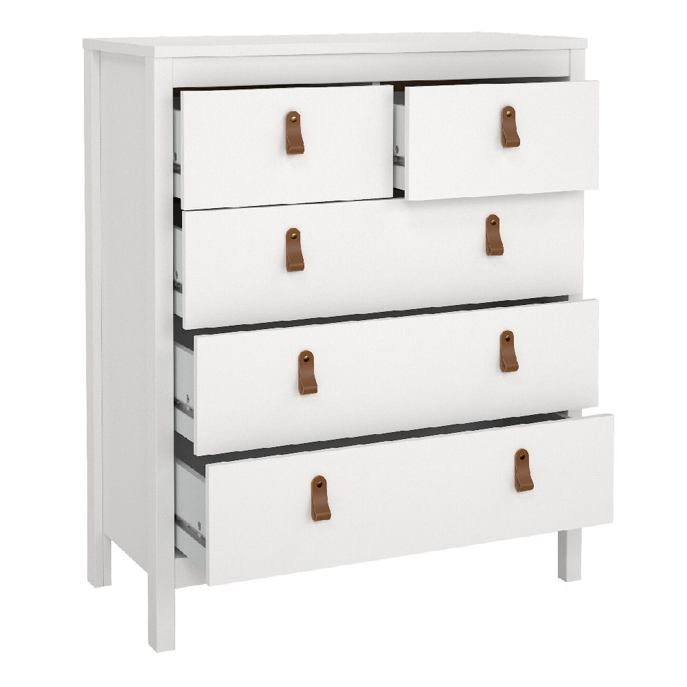 Butler Wooden Bedroom Set With 2 Doors Wardrobe In White