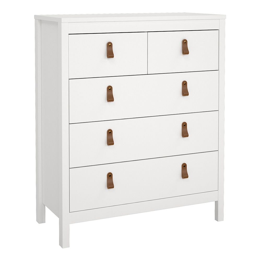 Butler Wooden Bedroom Set With 3 Doors Wardrobe In White