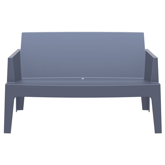 Read more about Buxtan outdoor stackable sofa in dark grey