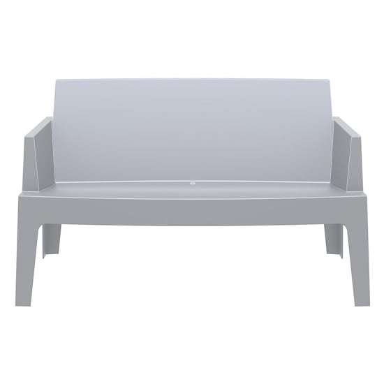 Read more about Buxtan outdoor stackable sofa in silver grey