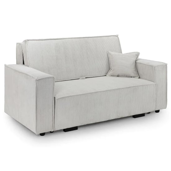 Cadiz Fabric 2 Seater Sofa Bed In Beige