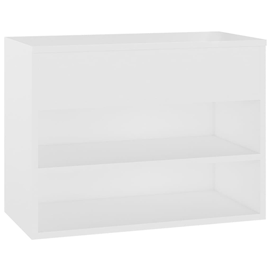 Caelius Wooden Shoe Storage Bench In White