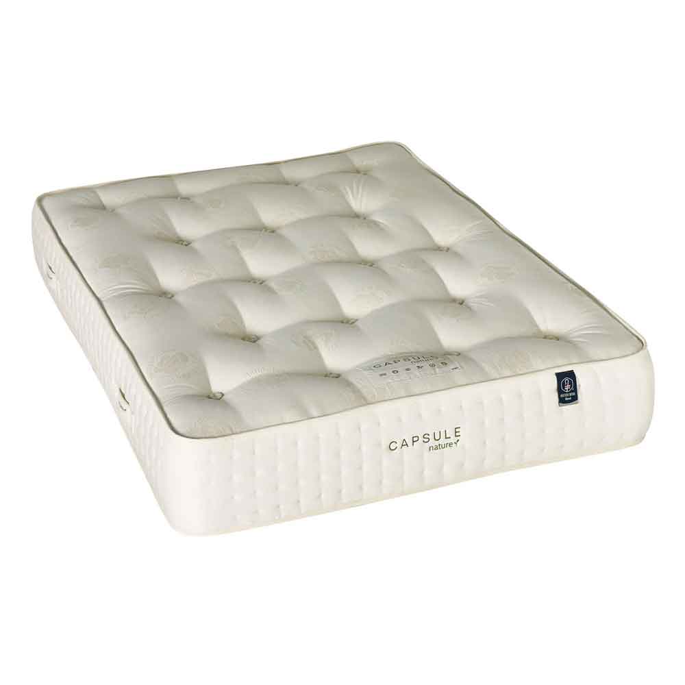 Cahya Elite Pocket Fabric King Size Mattress In Cream