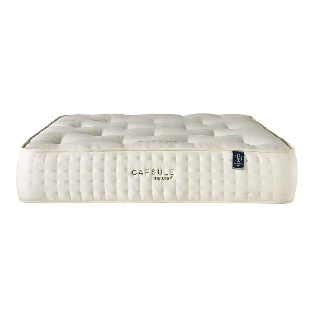 Cahya Elite Pocket Fabric King Size Mattress In Cream