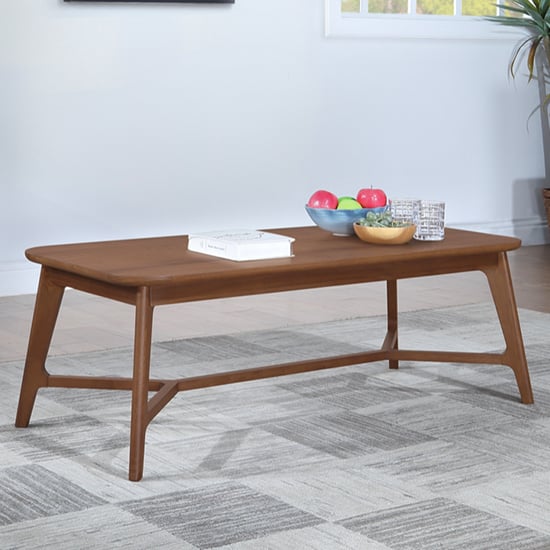 Read more about Cairo wooden coffee table rectangular in walnut