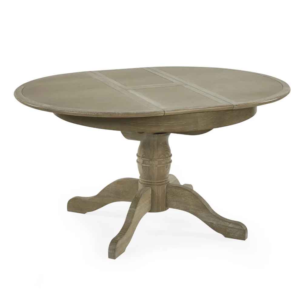 Caitlyn Wooden Extending Dining Table in Limed Oak