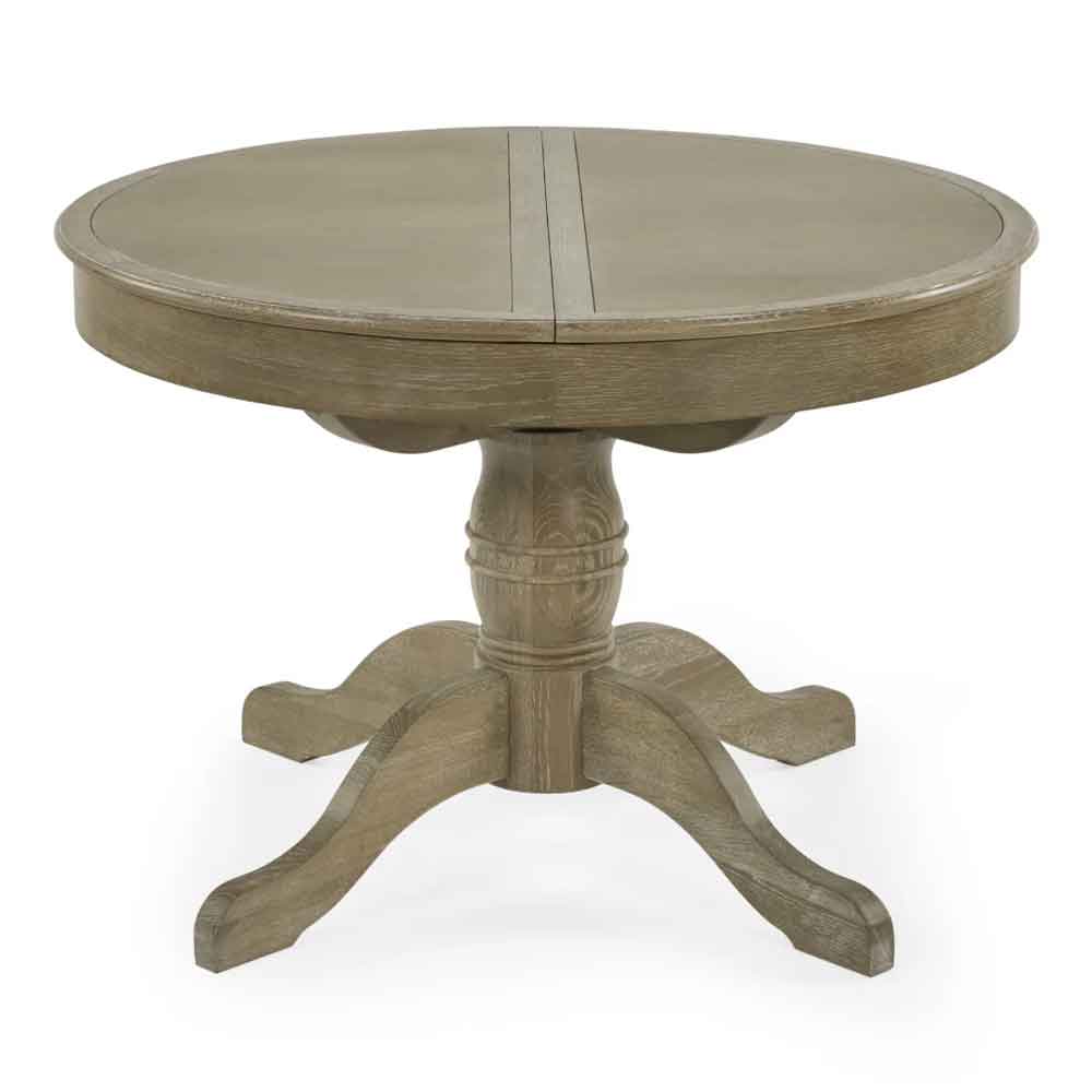 Caitlyn Wooden Extending Dining Table in Limed Oak