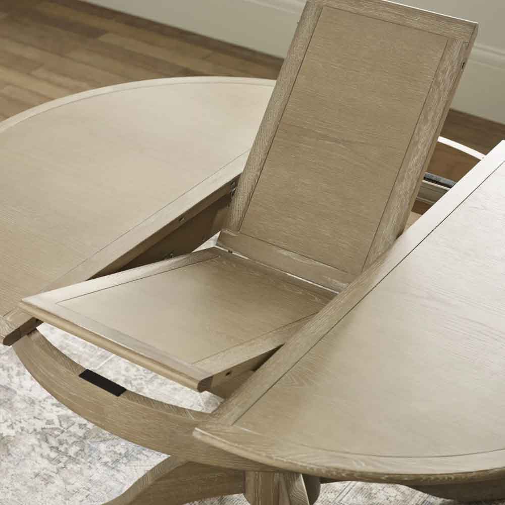Caitlyn Wooden Extending Dining Table in Limed Oak