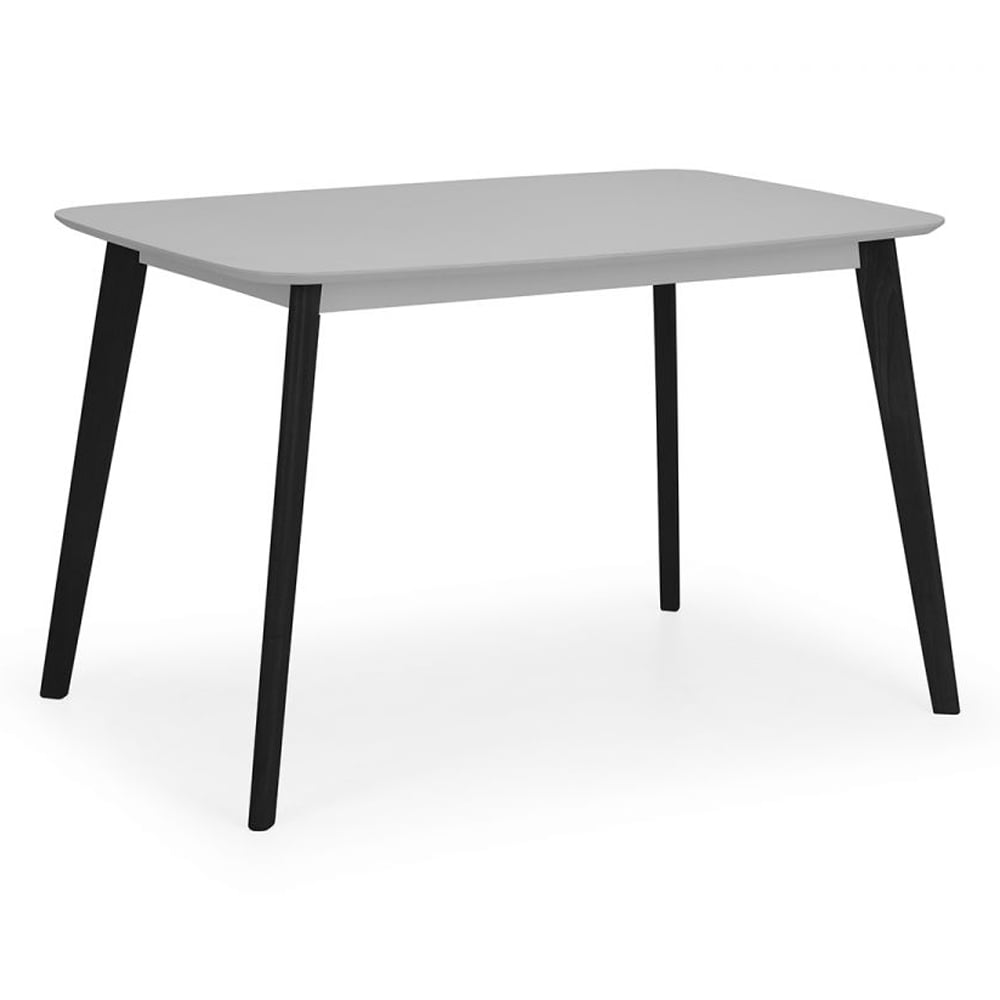 Read more about Calah wooden dining table rectangular in grey and black