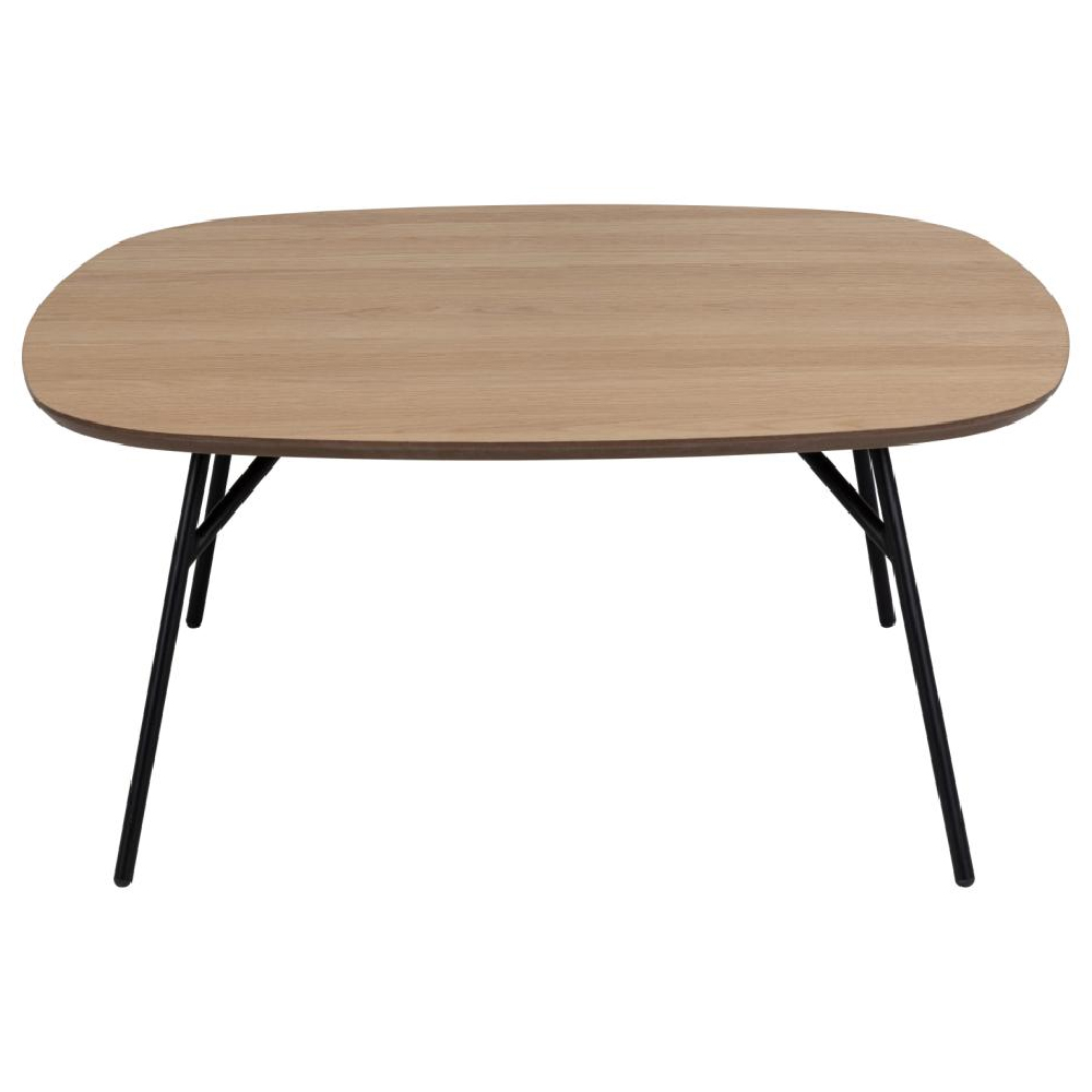 Caldwell Wooden Square Coffee Table In Oak