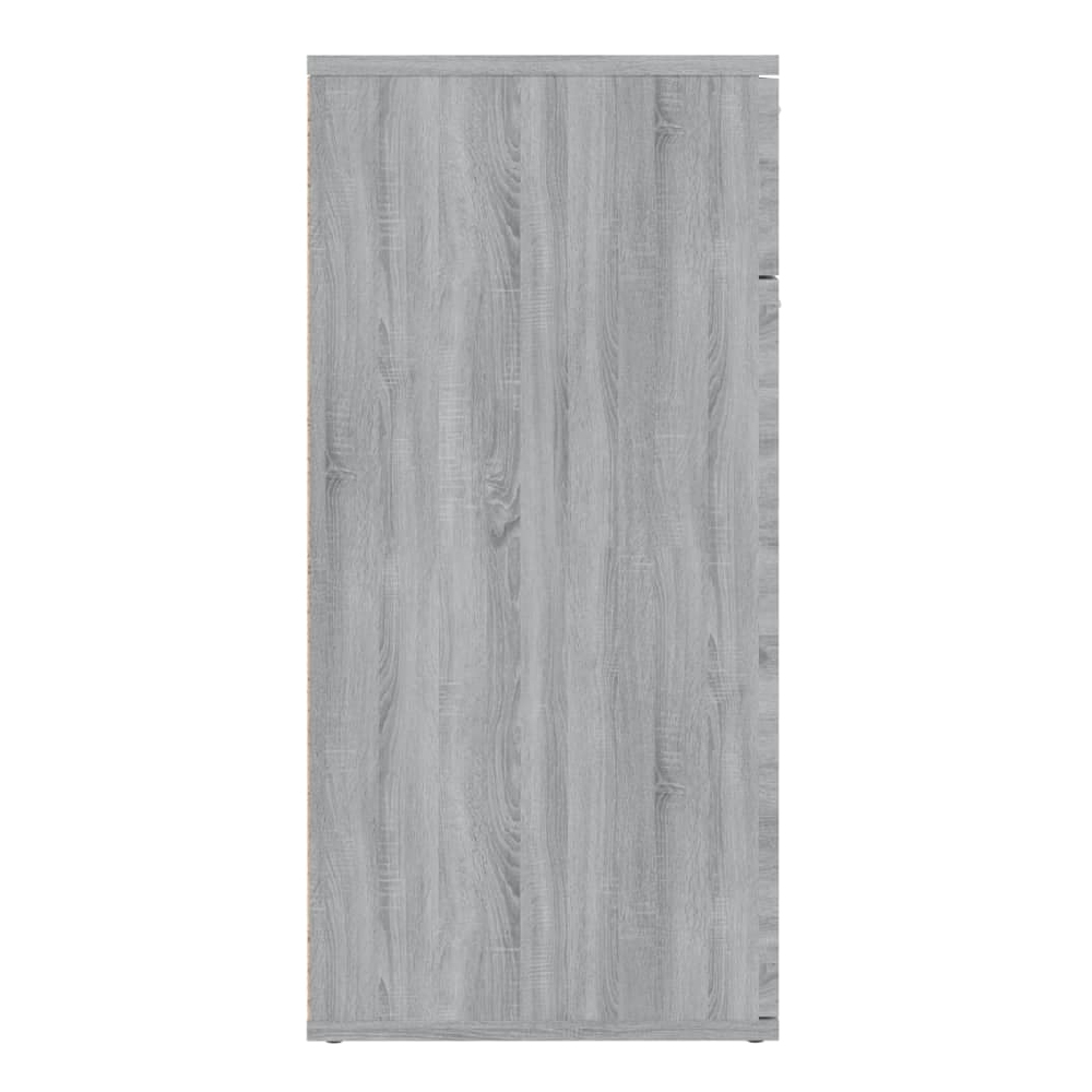 Calhoun Wooden Sideboard With 2 Doors 1 Drawer In Grey Sonoma