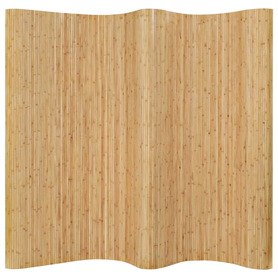 Caliana Bamboo 250cm x 165cm Room Divider In Natural_2