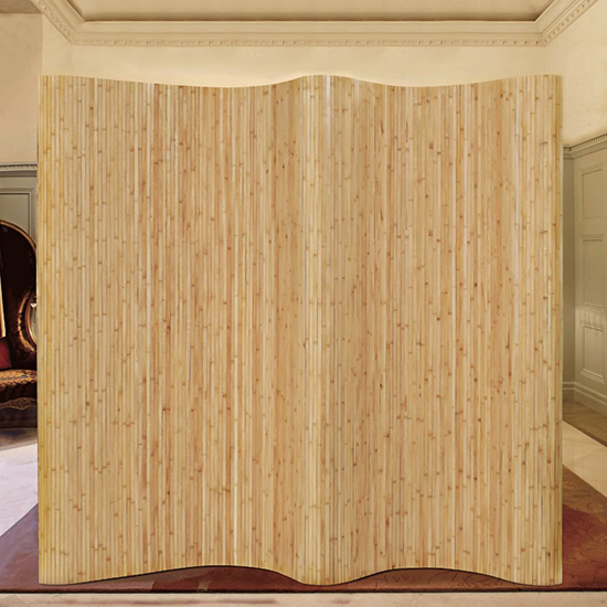 Caliana Bamboo 250cm x 165cm Room Divider In Natural Furniture in Fashion