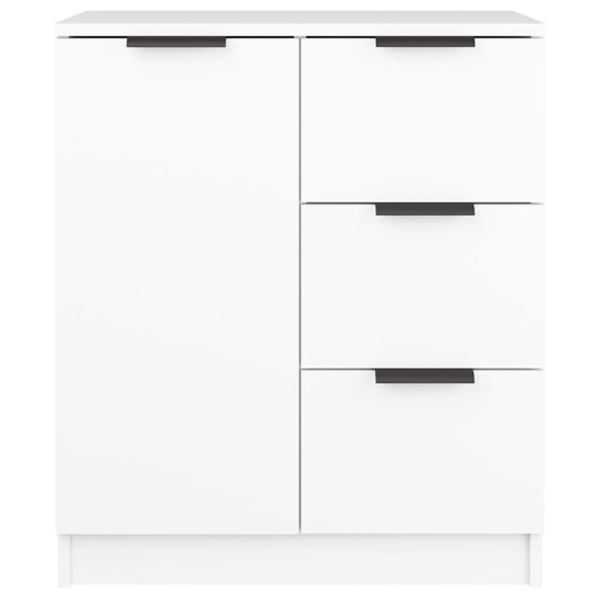 Calix Wooden Sideboard With 2 Doors 6 Drawers In White
