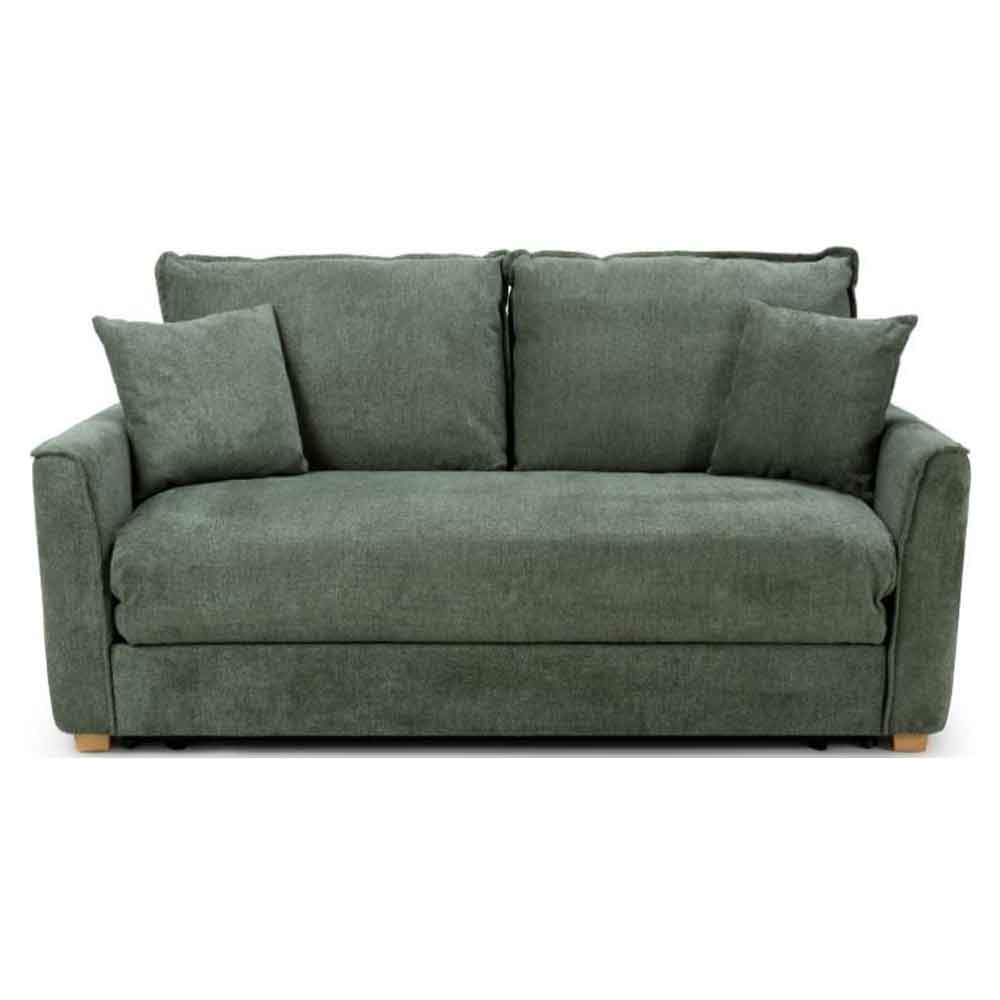 Calvano Fabric Sofa Bed in Green