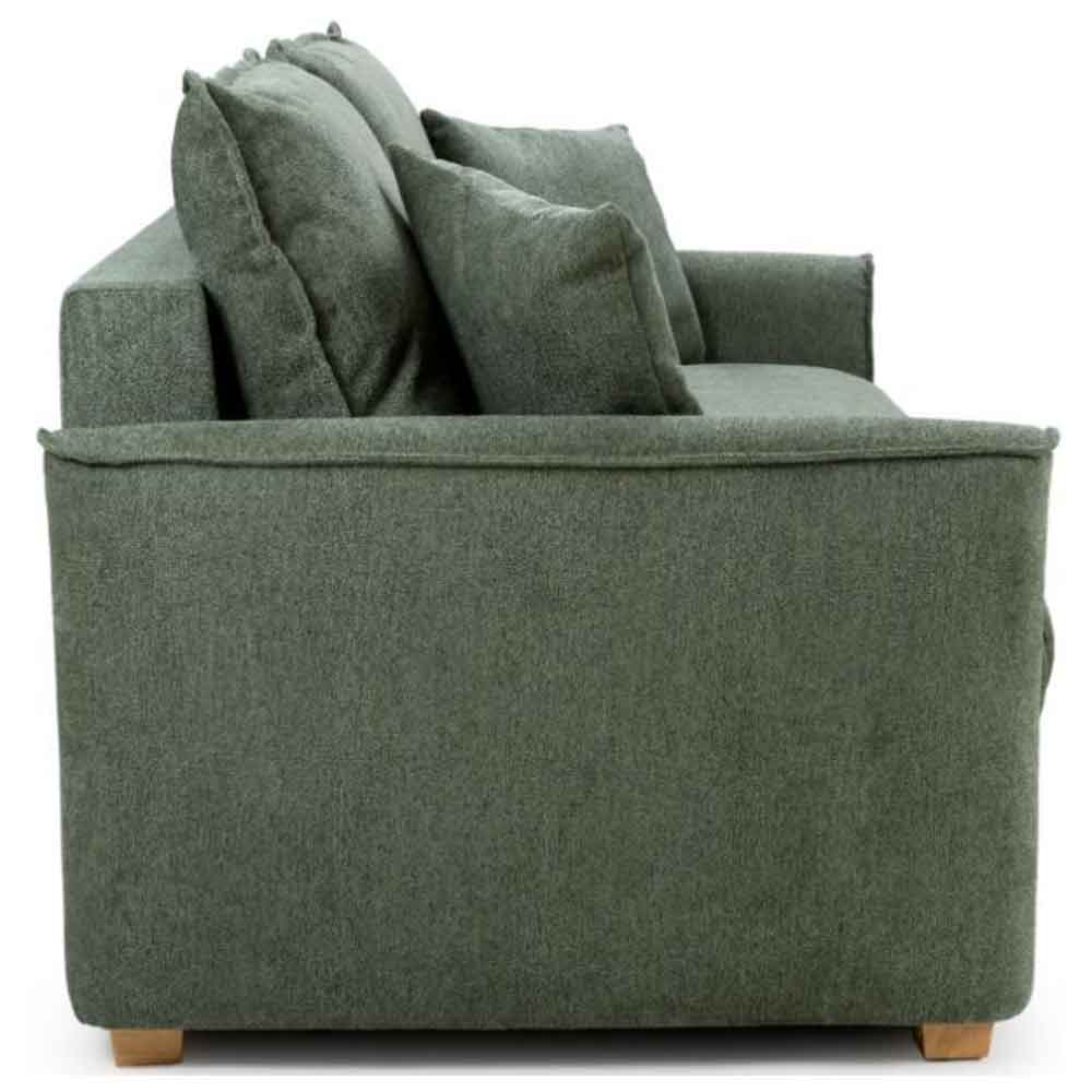 Calvano Fabric Sofa Bed in Green