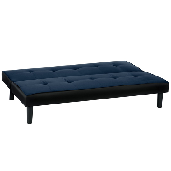 Calvin Velvet Fabric Sofa Bed In Midnight Blue_7