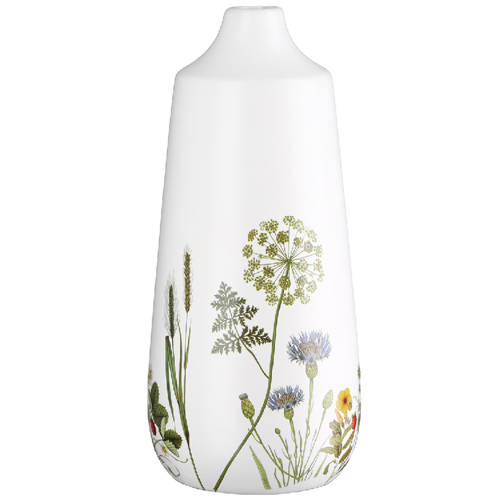 Camarillo Ceramic Flower Cone Vase In White