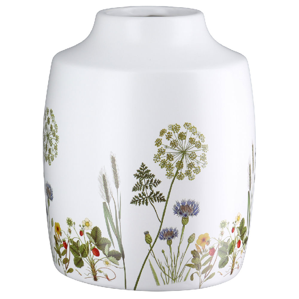 Camarillo Ceramic Flower Vase In White