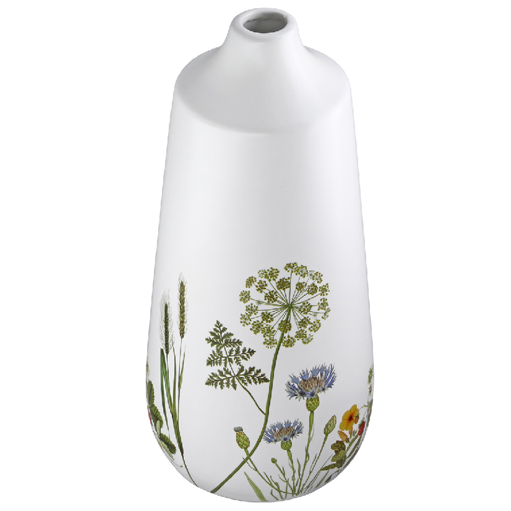 Camarillo Ceramic Set OF 2 Flower Cone Vases In White