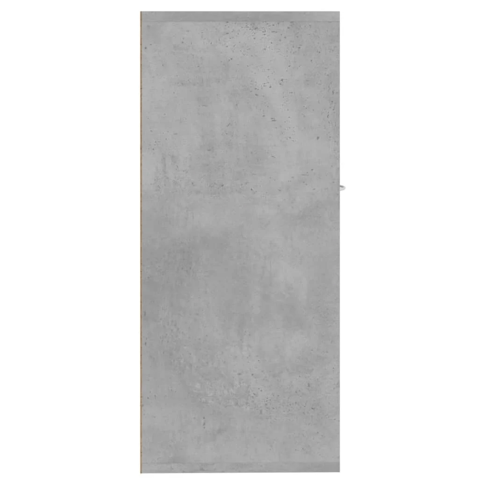 Camino Wooden Sideboard With 3 Doors 1 Drawer In Concrete Grey