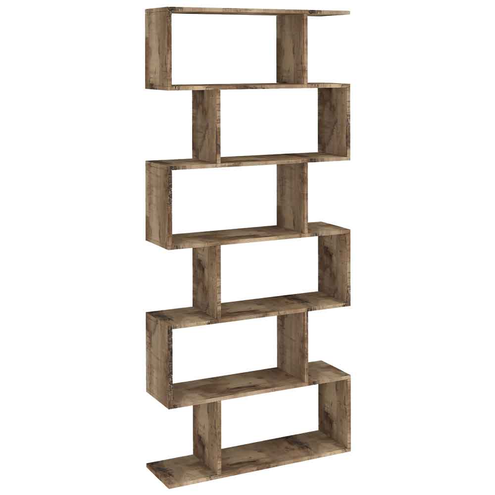 Campbell Wooden Bookcase In Maple Pereire