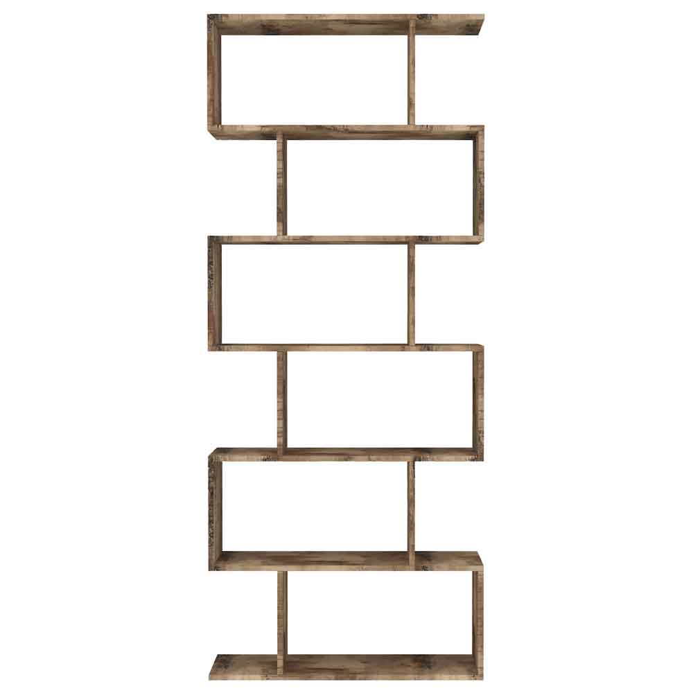 Campbell Wooden Bookcase In Maple Pereire