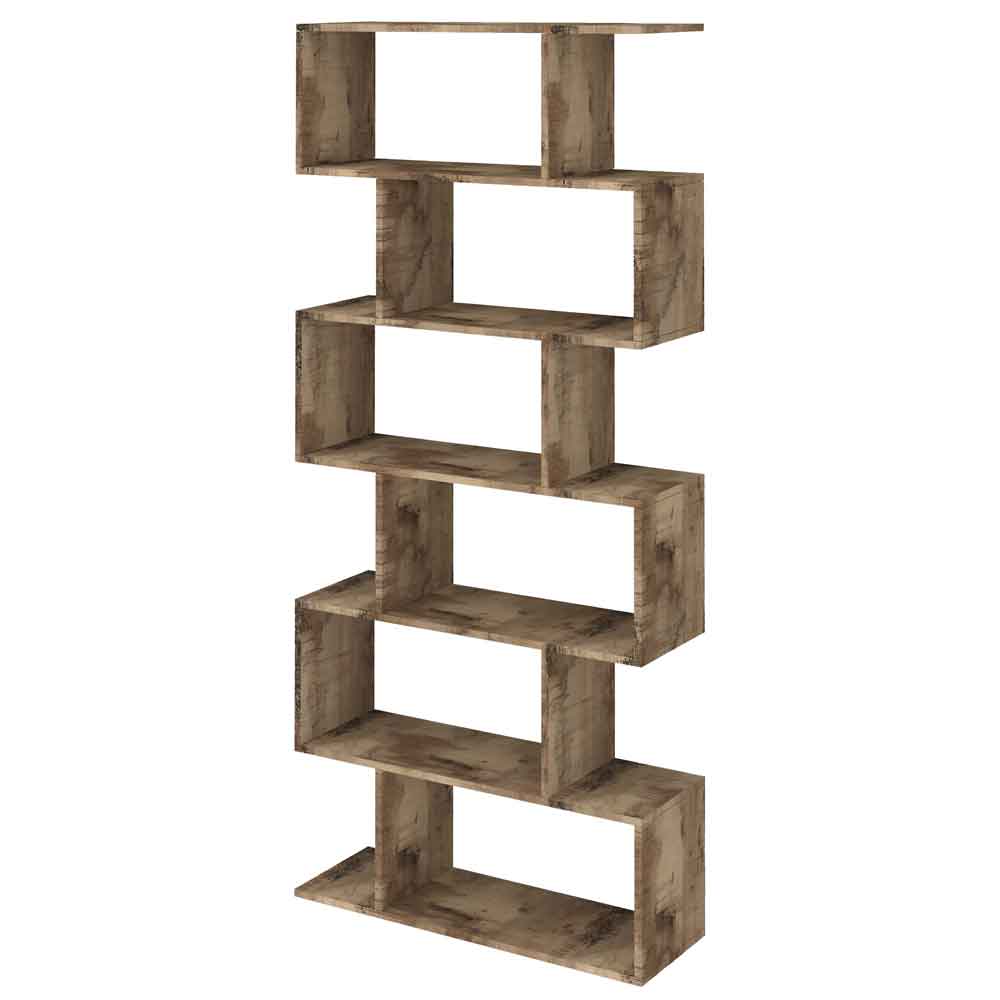 Campbell Wooden Bookcase In Maple Pereire