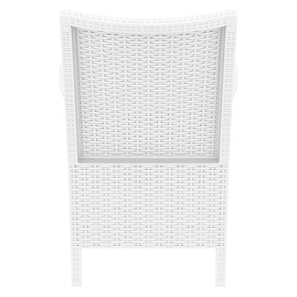 Camrose Rattan Outdoor Armchair In White