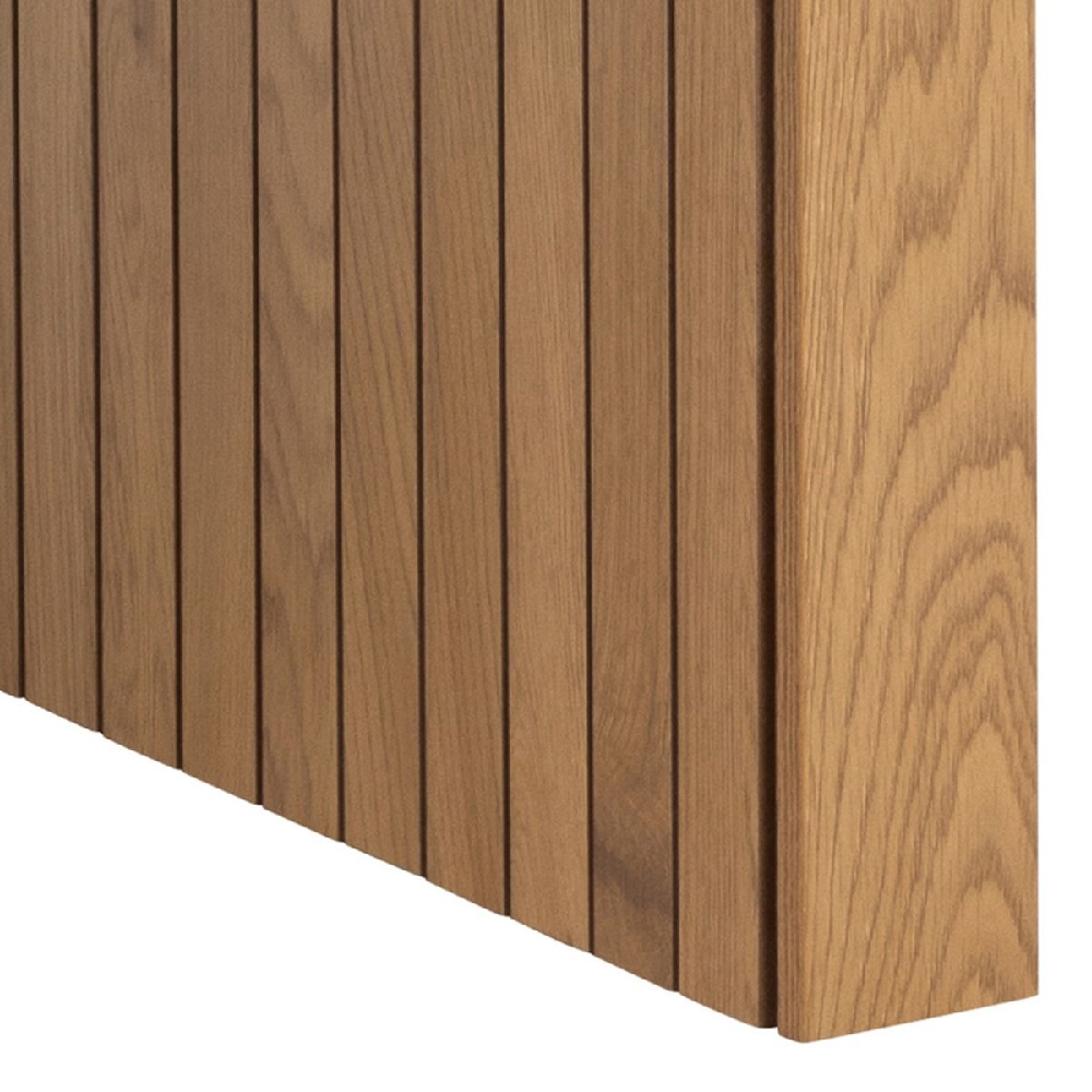 Canbay Wooden Dining Table Rectangular In Oak