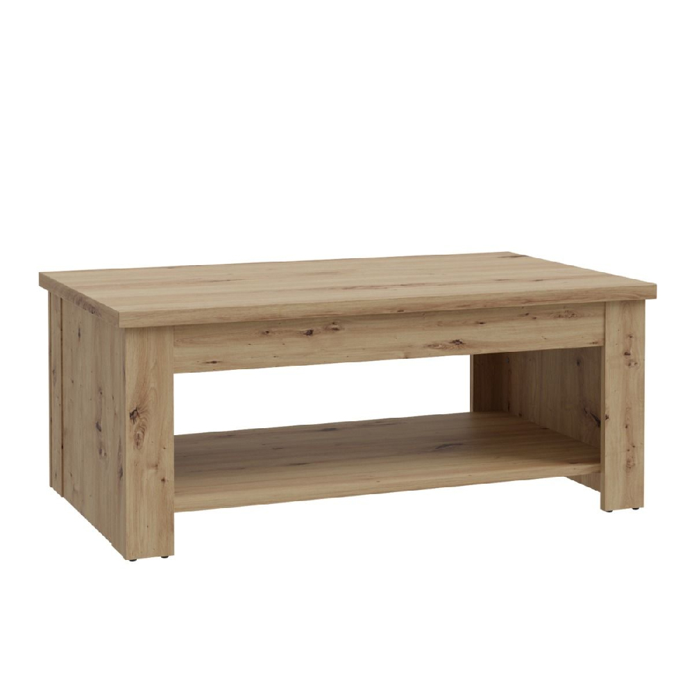 Caneadea Wooden Coffee Table in Artisan Oak
