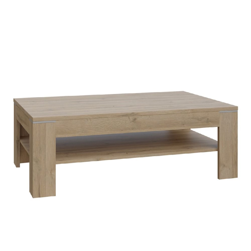 Read more about Caneadea wooden rectangular coffee table in artisan oak