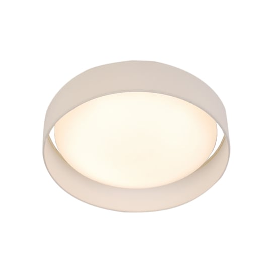 Photo of Canopus 1 light led flush ceiling light in white shade