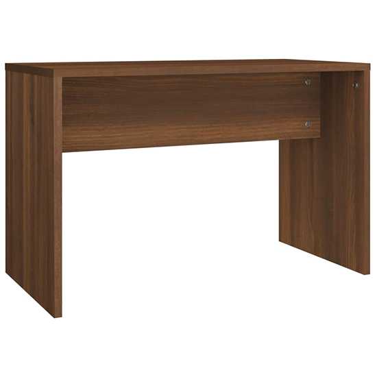 Product photograph of Canta Wooden Dressing Table Stool In Brown Oak from Furniture in Fashion