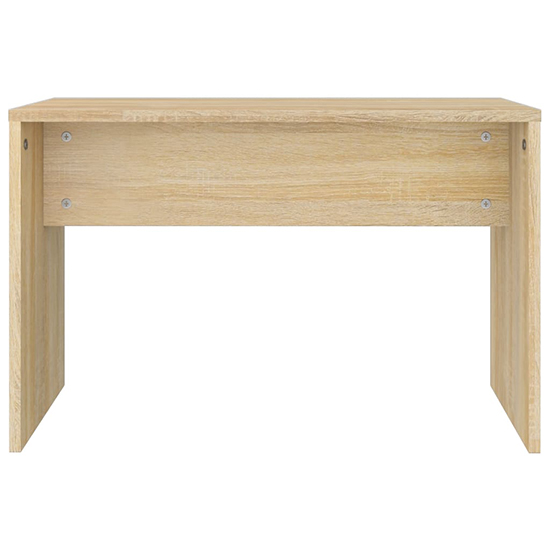 Canta Wooden Dressing Table Stool In Sonoma Oak