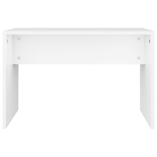 Canta Wooden Dressing Table Stool In White