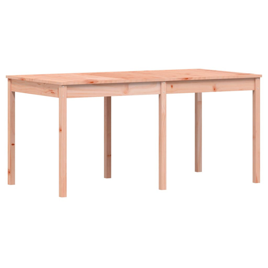 Canton Solid Wood Douglas 7 Piece Garden Dining Set In Natural