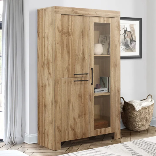 Read more about Canton wooden display cabinet in oak