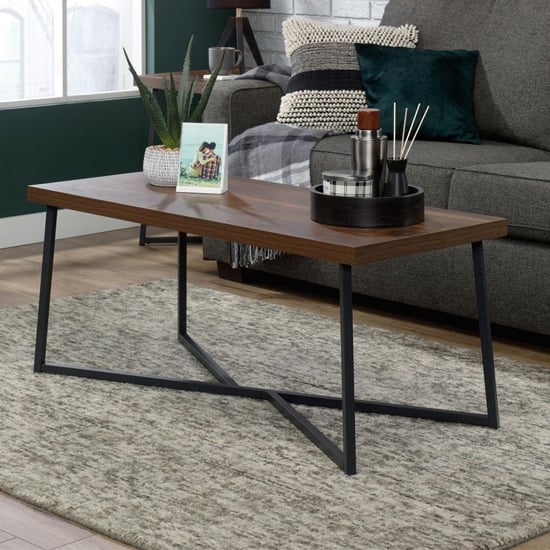 Read more about Canyon lane wooden coffee table in brew oak