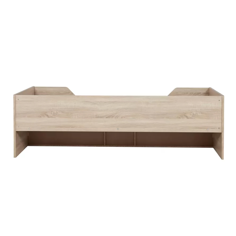 Canyon Wooden Cabin Children Bed In White Oak