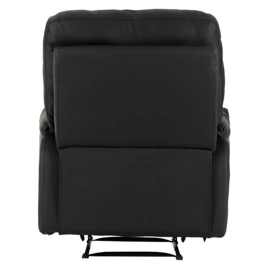Camillei Faux Leather Reclining Chair In Black_6