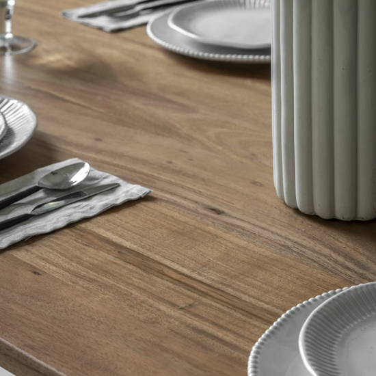Captiva Acacia Wood Dining Table Rectangular In Natural