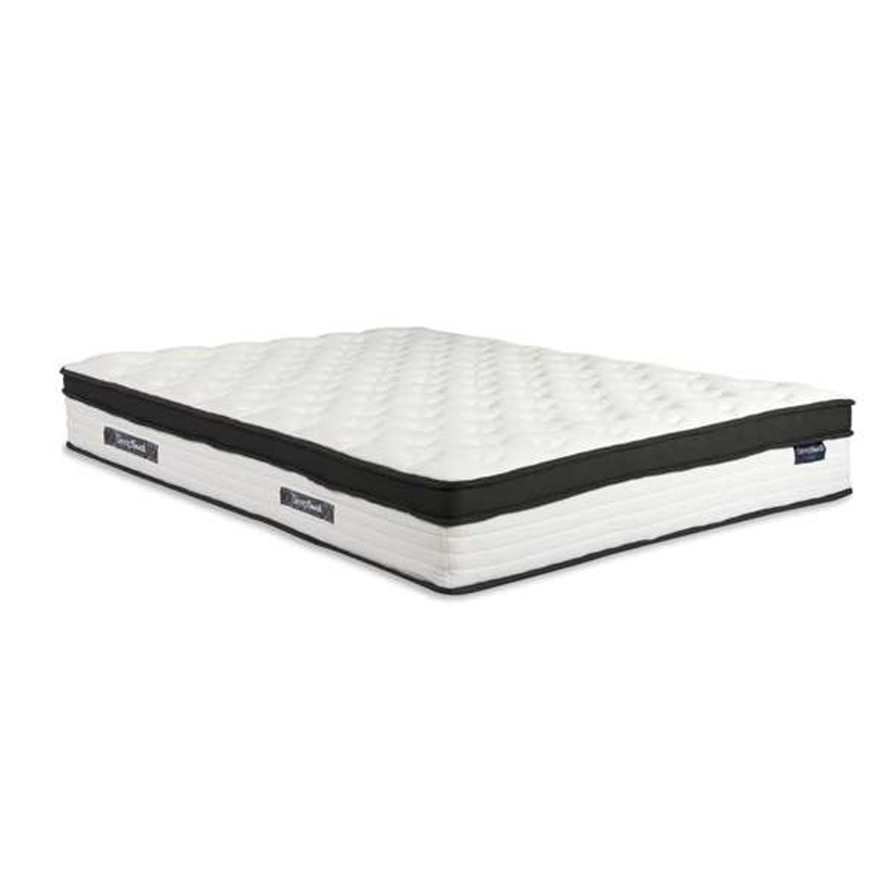 Cardiff Fabric King Size Mattress In White
