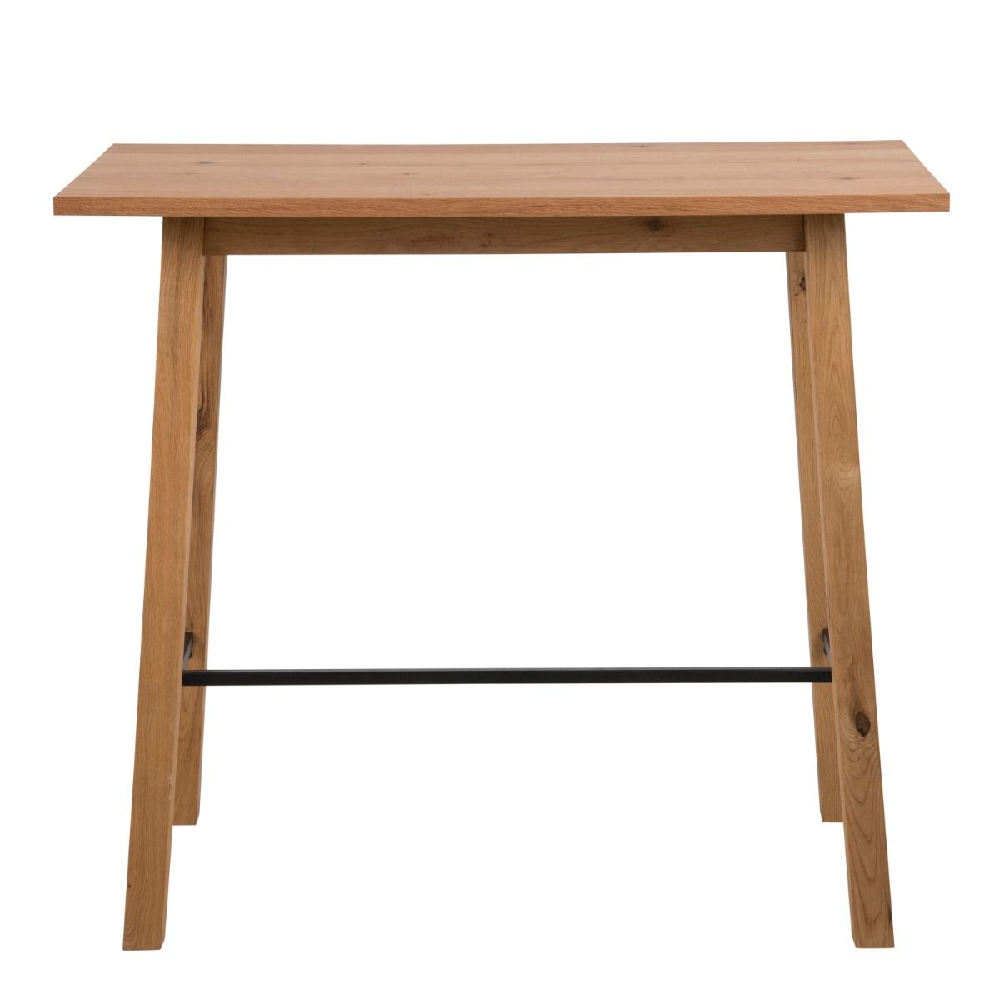 Cardiff Wooden Bar Table In Oak