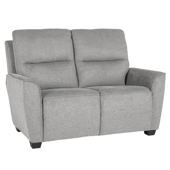 Product photograph of Carly Chenille Fabric 2 Seater Sofa In Natural from Furniture in Fashion