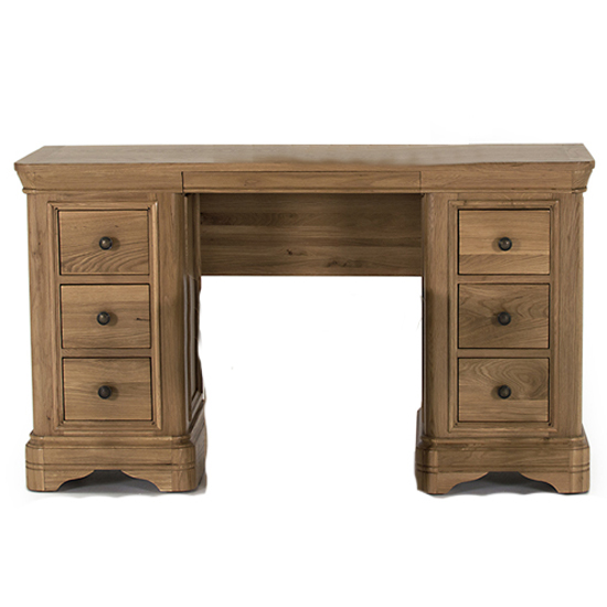 Photo of Carman wooden dressing table in natural