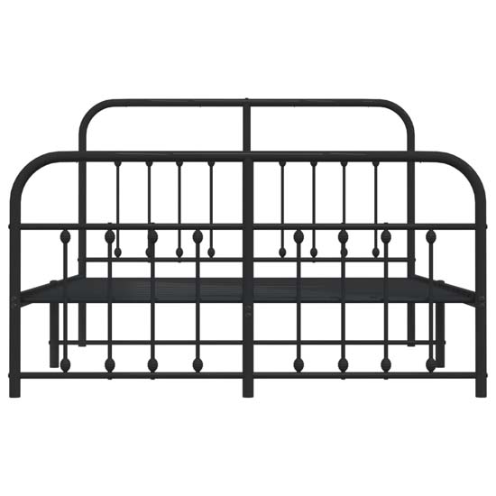 Carmel Metal King Size Bed In Black