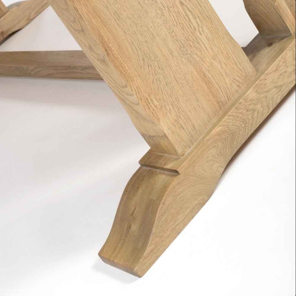 Carnara Wooden Extending Dining Table in Oak